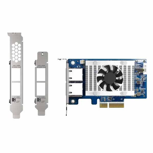 QNAP 10G2T-X710 Intel Ethernet Controller X710搭載の10GbEネットワーク拡張カード - 画像 (2)