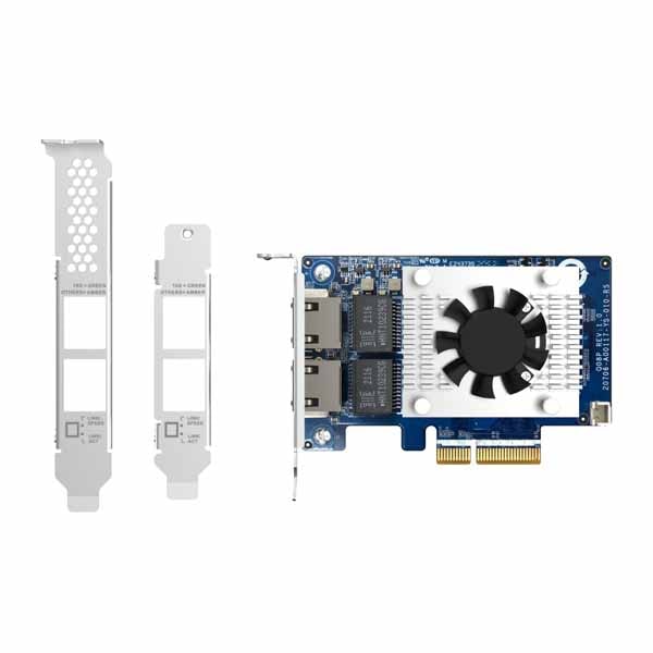 QNAP 10G2TB Marvell AQtion Controller AQC113C搭載の10GbEネットワーク拡張カード - 画像 (3)