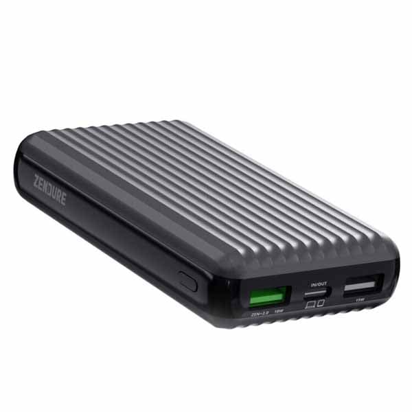 ZENDURE SuperMini X3 グレー モバイルバッテリーPD45W出力対応 10000mAh容量 高出力コンパクト|ZDSMX3-GY - 画像 (2)