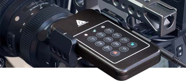 Apricorn Aegis NVX - NVMe SSD USB 3.2 Type-C ANVX-2TB 暗証番号対応 高速ポータブルストレージ 容量2TB|ANVX-2TB - 画像 (5)