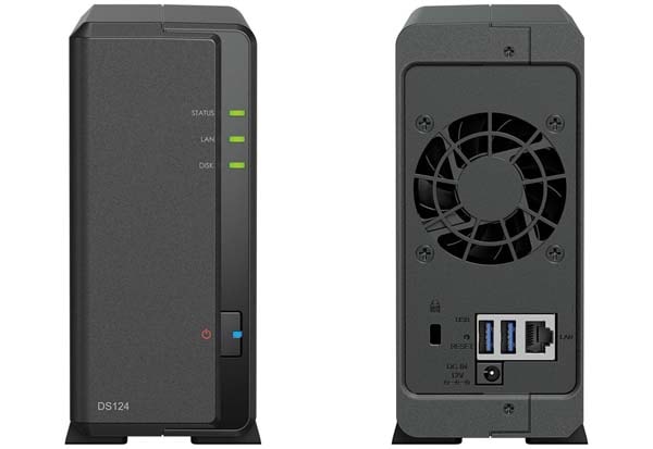 Synology DS124 1ベイ 小型NASキット|DS124 - 画像 (2)