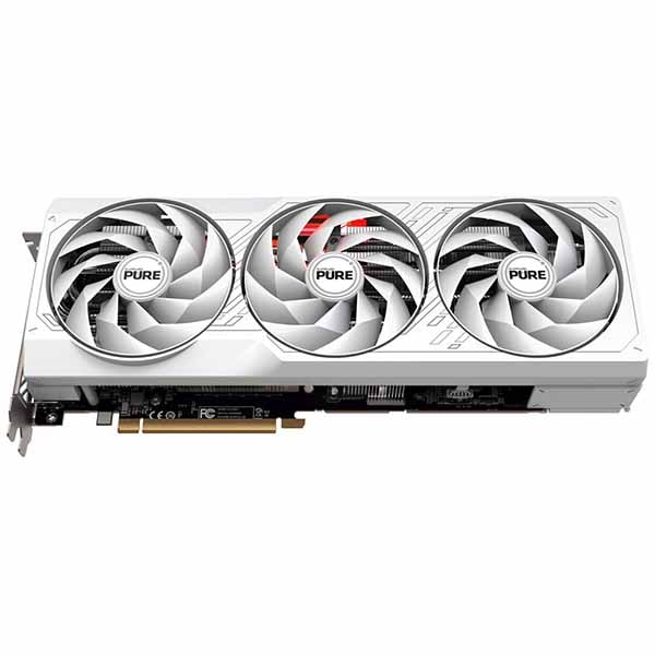 Sapphire SAPPHIRE PURE Radeon RX 7800 XT GAMING OC 16GB GDDR6 オーバークロック仕様のグラフィックボード ホワイト|SAP-PURERX7800XTOC16GB/11330-03-20G - 画像 (2)