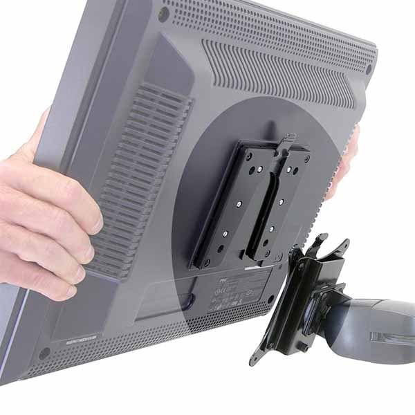 ERGOTRON クイックリリース ブラケット 15.9kgまで対応|60-589-060 - 画像 (2)