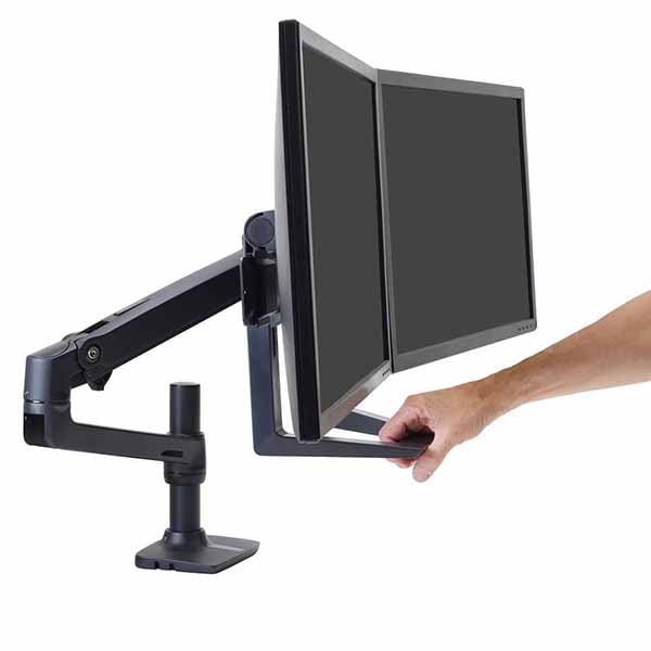 ERGOTRON LX DUAL DIRECT HANDLE KIT デュアルダイレクトハンドルキット (ブラック)|98-037-224 - 画像 (2)