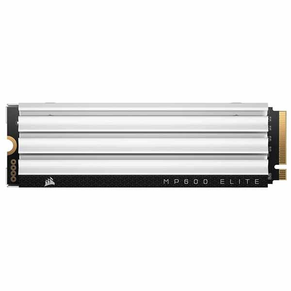 Corsair MP600 ELITE 容量2TB M.2(2280) 3D TLC NAND Gen4 PCIe x4 NVMe SSD optimized for PS5; 7,000MB/s / 6,500MB/s; 1,200TBW|CSSD-F2000GBMP600ECS - 画像 (2)