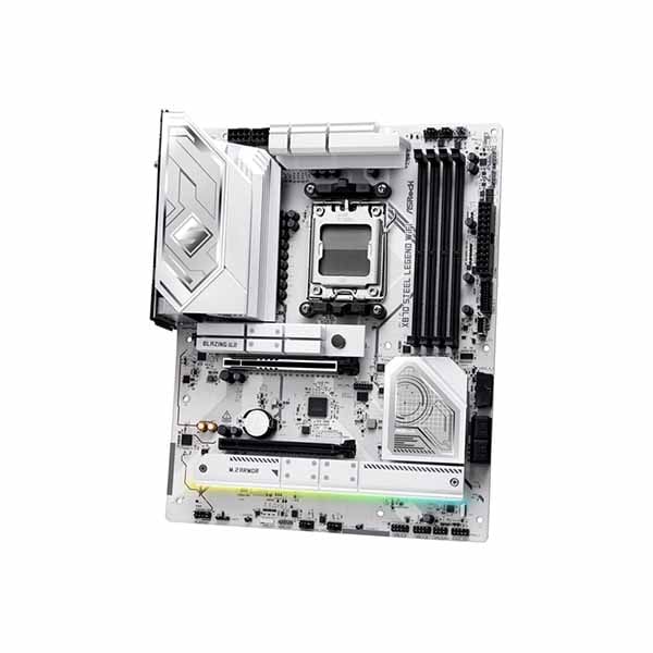 ASRock X870 Steel Legend WiFi 高品質コンポーネント搭載 ATXマザーボード|X870 Steel Legend WiFi - 画像 (2)