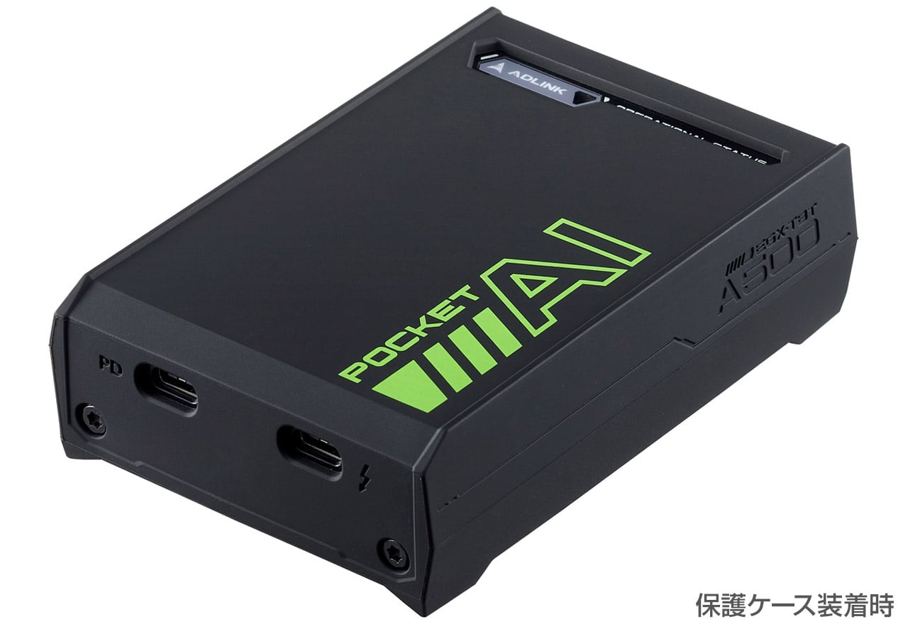 ADLINK Pocket AI 小型ポータブルGPUスターターキット (65W)|EGX-TBT-A500 Starter kit (65W) - 画像 (2)