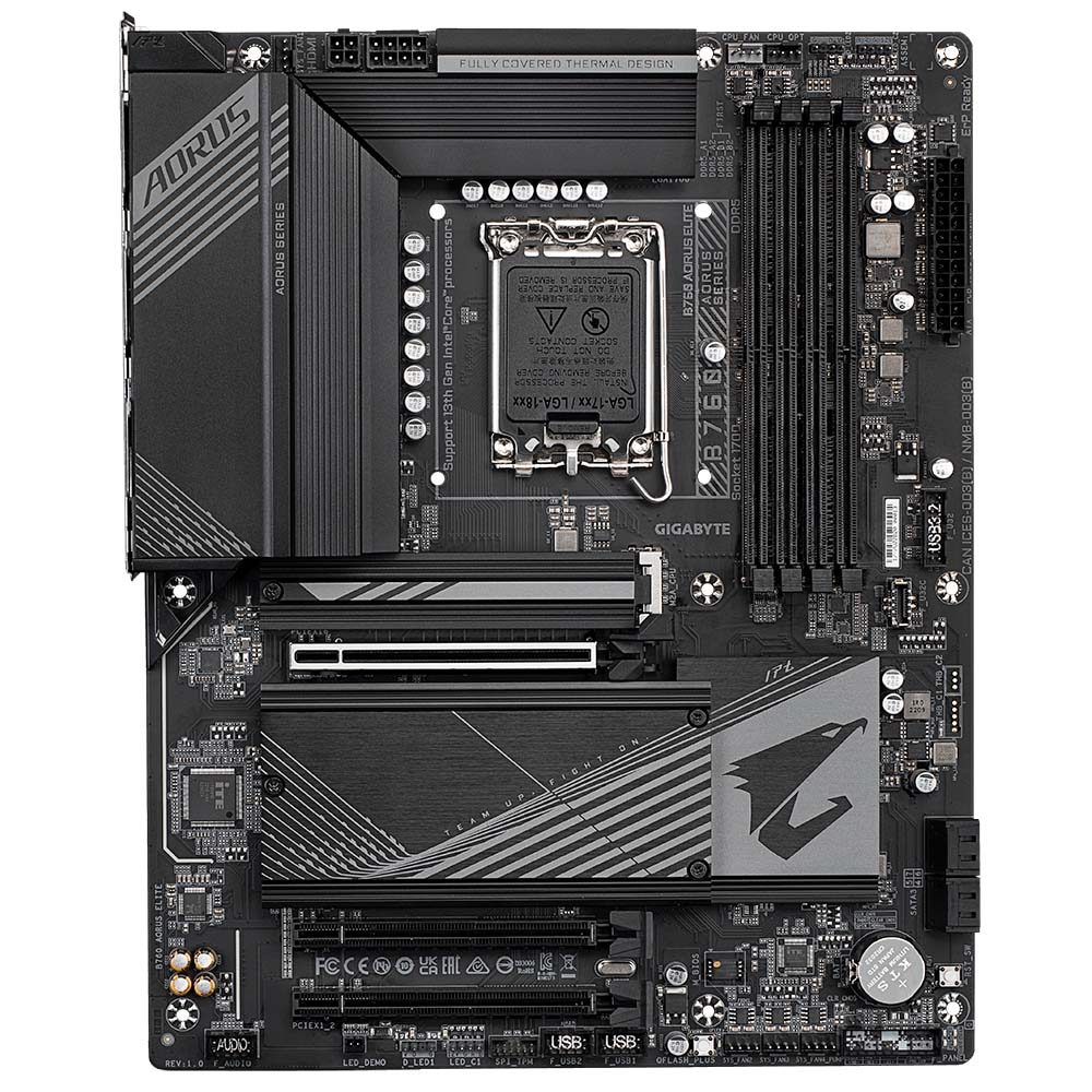 GIGABYTE B760 AORUS ELITE ATXマザーボード|B760 AORUS ELITE - 画像 (2)