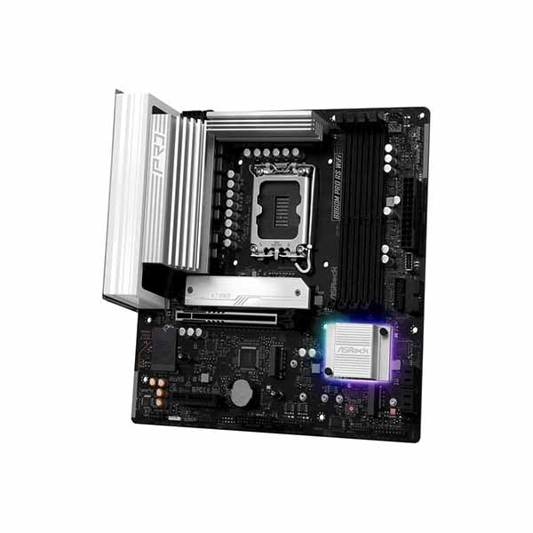 ASRock B860M Pro RS WiFi スタンダードモデルのmicroATXマザーボード|B860M Pro RS WiFi - 画像 (2)