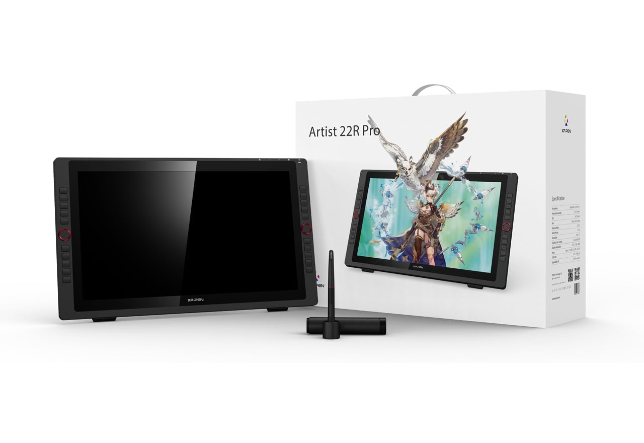 XP-PEN Artist 22R Pro XP-PEN 21.5型 高精細液晶タブレット ブラック|Artist 22R Pro_JP - 画像 (2)