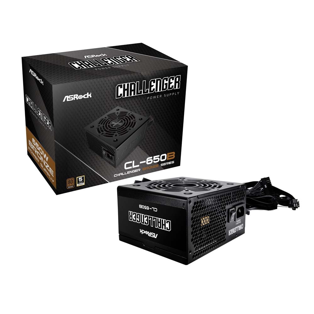 ASRock Challenger 650w Bronze 高いコストパフォーマンスを実現する電源ユニット|CL-650B - 画像 (2)