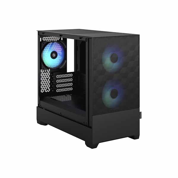 Fractal Design Pop Mini Air RGB Black TG Clear Tint ミニタワー型PCケース ブラック|FD-C-POR1M-06 - 画像 (2)