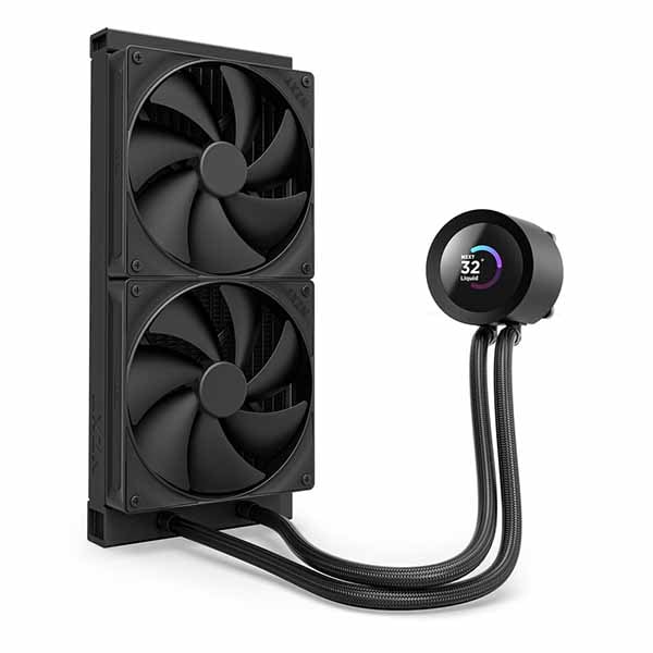 NZXT Kraken Plus 280 v2(Black) 280mm AIO液体クーラー 1.54インチLCD付き ブラック|RL-KN280-B2 - 画像 (2)