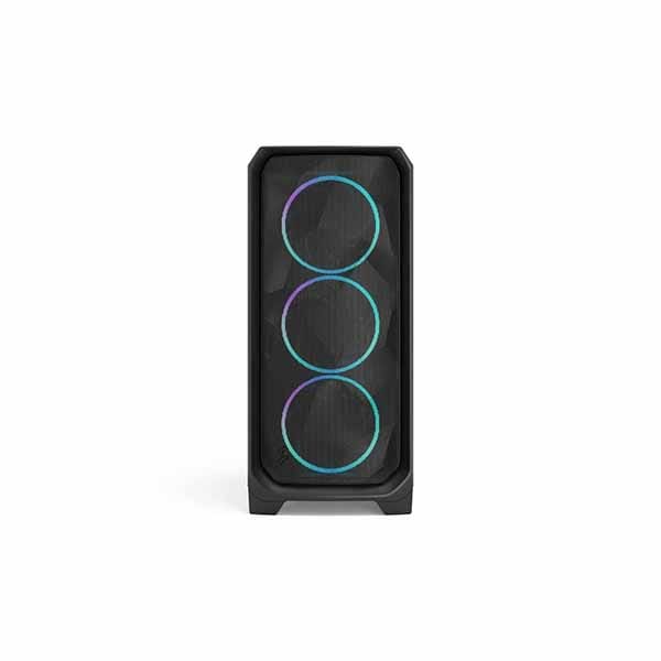 Fractal Design Meshify 3 Black RGB TG Light Tint ミドルタワー型PCケース ライトティント 強化ガラスパネル ブラック|FD-C-MES3A-06 - 画像 (2)