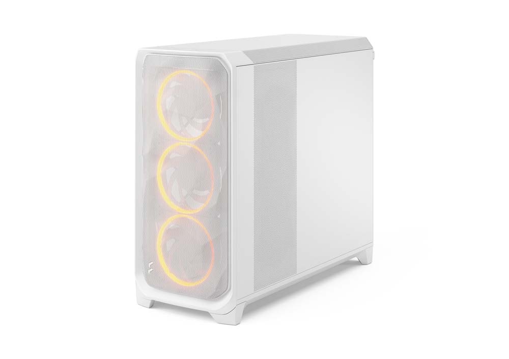 Fractal Design Meshify 3 XL White RGB TG Clear Tint フルタワー型PCケース クリアティント 強化ガラスパネル ホワイト|FD-C-MES3X-06 - 画像 (2)