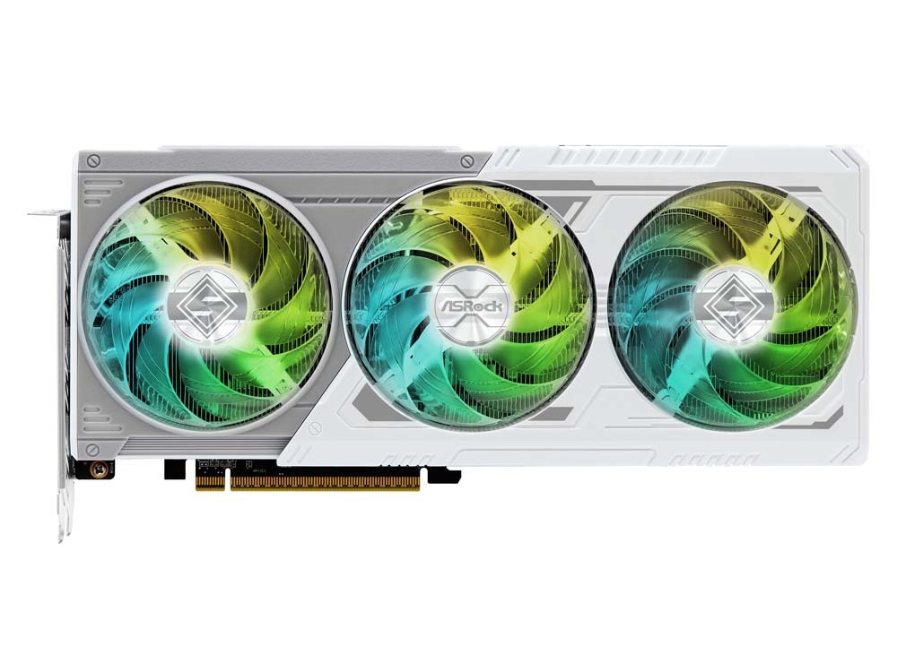 ASRock Radeon RX 9060XT Steel Legend 16G OC グラフィックボード|RX9060XT SL 16GO - 画像 (2)