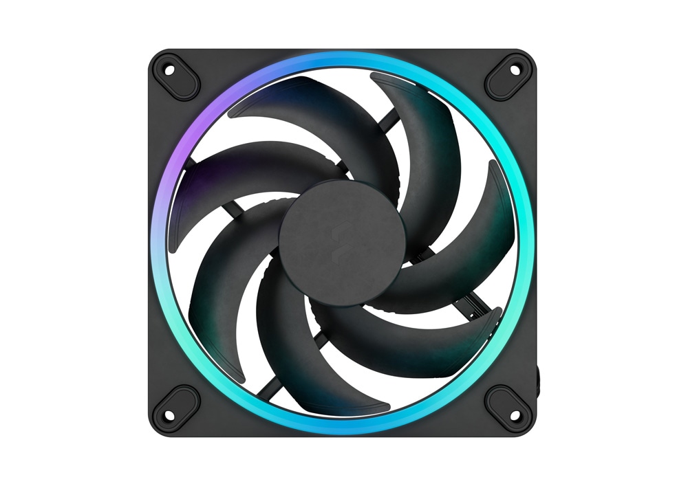 Fractal Design Momentum 14 RGB 3-pack Black 140mm PCケースファン3個パック ブラック|FD-F-MR1-1403 - 画像 (2)