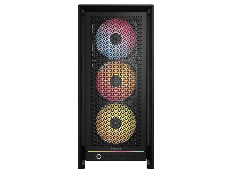 Corsair FRAME 5000D RS ARGB モジュール式 ハイエアフロー ミドルタワー型PCケース ブラック|CC-9011309-WW - 画像 (2)