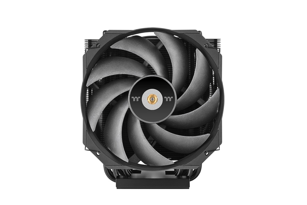 Thermaltake WAir Air cooler Black 6本ヒートパイプ構造 空冷 CPUクーラー|CL-P140-CA14BL-A - 画像 (2)