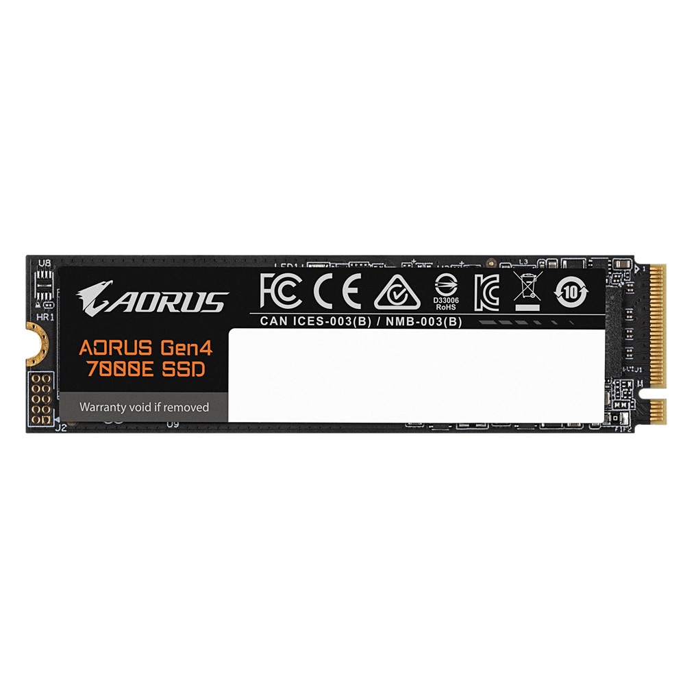 GIGABYTE AORUS Gen4 7000E SSD 容量2TB M.2(2280) 3D TLC 2.3mm|AG470E2TB - 画像 (2)