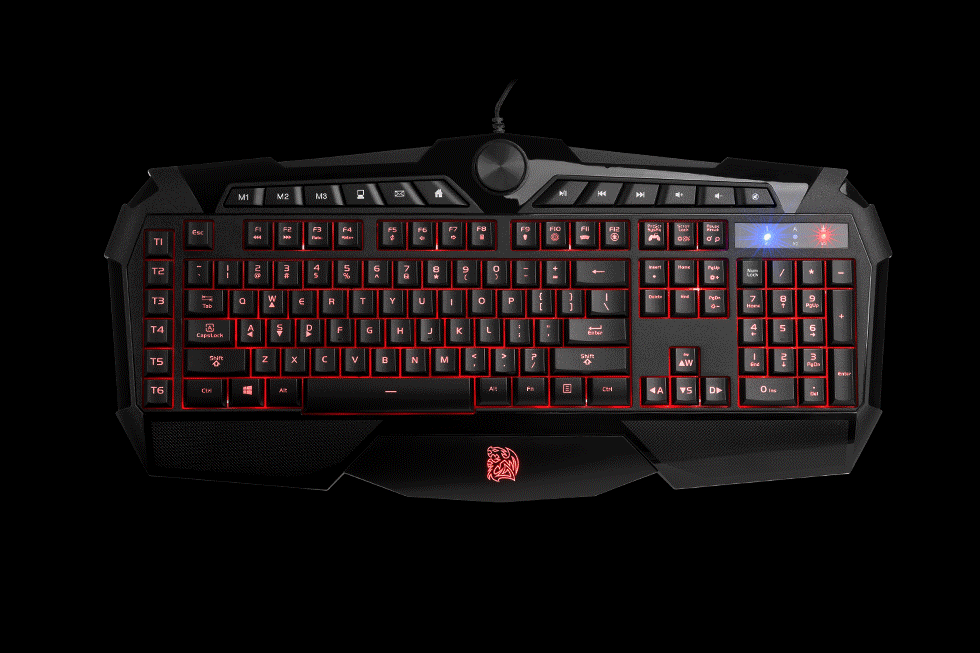 Thermaltake Challenger Prime RGB Combo 光る 日本語キーボード&マウス|KB-CPC-MBBRJP-01 - 画像 (9)