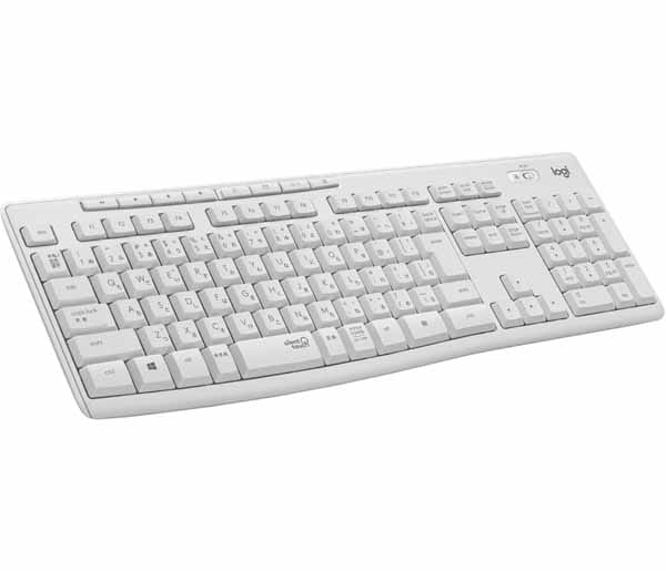 ロジクール K295OW サイレント ワイヤレスキーボード オフホワイト - 画像 (3)