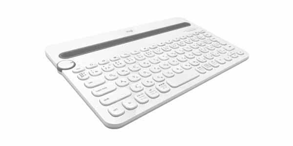ロジクール Bluetooth マルチデバイスキーボード ホワイト K480WH|K480WH - 画像 (2)