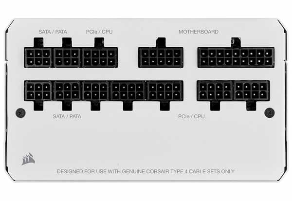 Corsair RM850 White 2021 フルモジュラータイプの電源ユニット 850W ホワイト|CP-9020232-JP - 画像 (3)