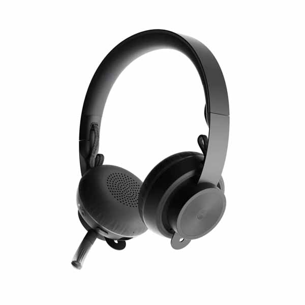 ロジクール MSFT Teams Zone Wireless PLUS Qiワイヤレス充電機能装備 Bluetoothヘッドセット|ZONEWLPMS - 画像 (3)