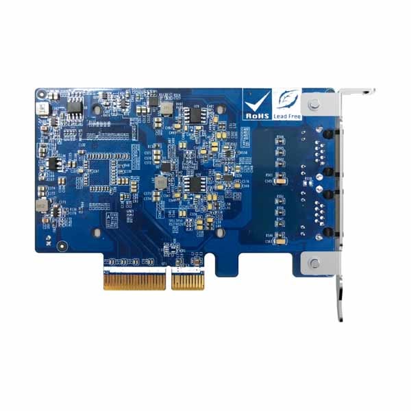QNAP 10G2TB Marvell AQtion Controller AQC113C搭載の10GbEネットワーク拡張カード - 画像 (7)