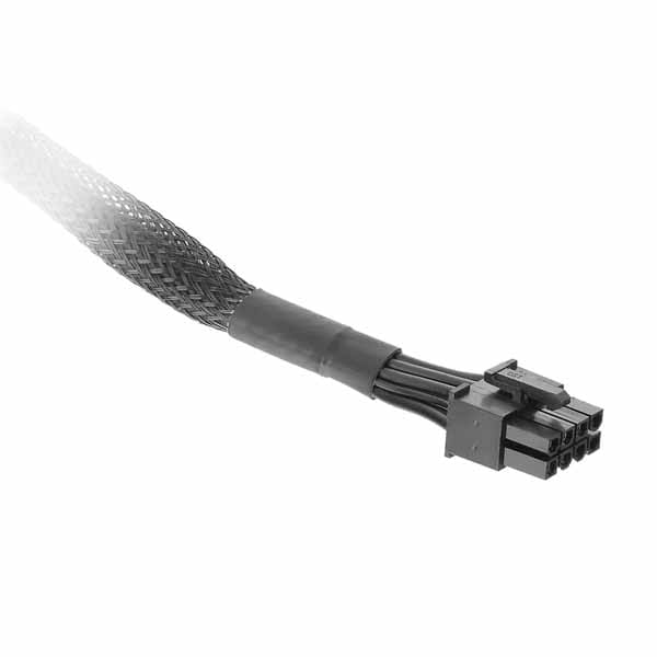 Thermaltake Sleeved PCIe Gen 5 Splitter Cables (Dual 8Pin to 12+4Pin)/600mm Thermaltake社製電源ユニット用 12VHPWRモジュラーケーブル|AC-063-CN1NAN-A1 - 画像 (3)