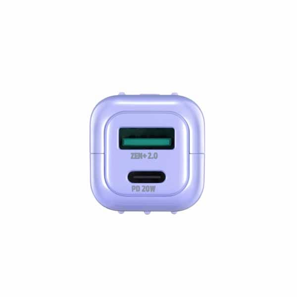 ZENDURE (モバイルバッテリー/ZENDURE)SuperMini 5K パープル 5000mAh USB-PD20W充電対応|ZDSM5PD-PU - 画像 (2)