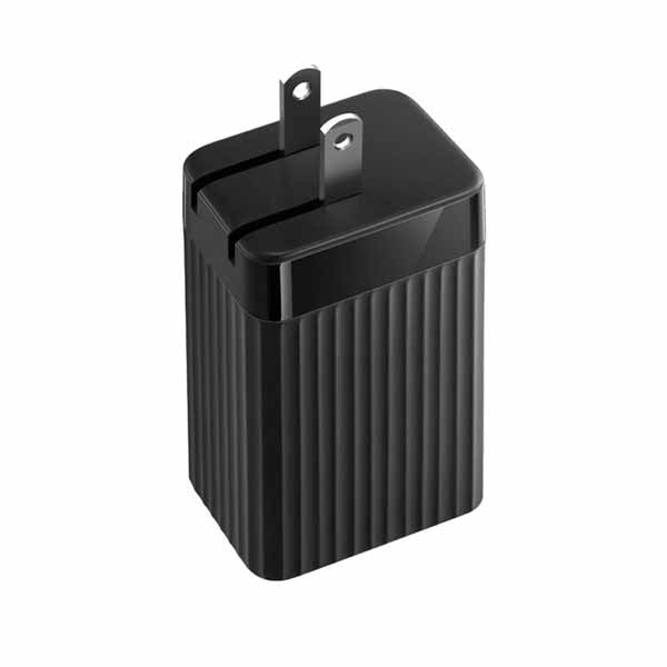 ZENDURE SuperPort S3 スマートフォン・ノートPC充電可能/USB GaN ACアダプタ PowerDelivery 65W出力対応 3ポート ブラック|ZD3P65PD-B-JP - 画像 (3)