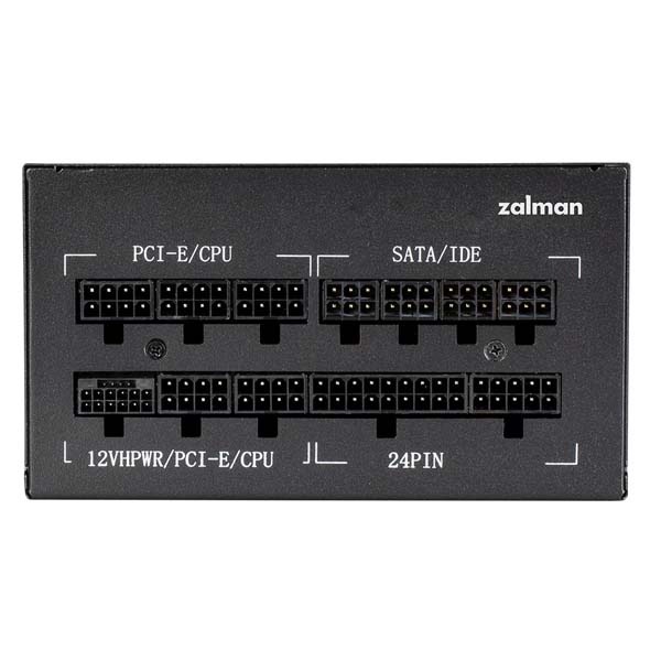 ZALMAN ZM1200-TMX2 電源ユニット 1200W 80PLUS GOLD認定 ブラック|ZM1200-TMX2 - 画像 (3)