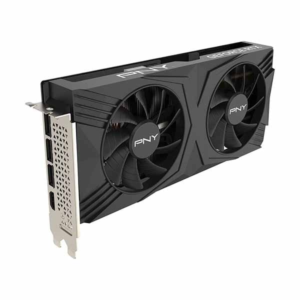 PNY GeFORCE RTX 4070 Super 12GB VERTO OC DUAL FAN グラフィックカード|VCG4070S12DFXPB1-O - 画像 (4)