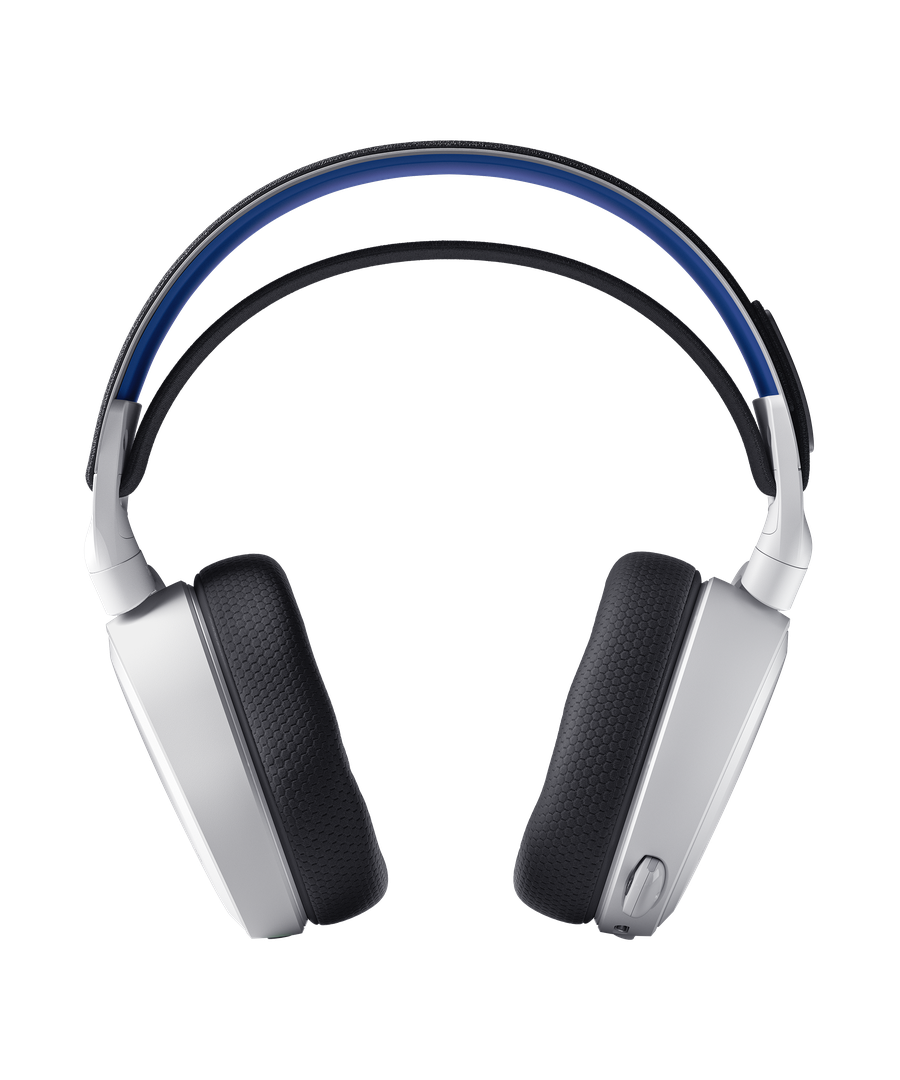 SteelSeries 61471J Arctis 7P+ White(RE) PlayStation 5向け ワイヤレスゲーミングヘッドセット ホワイト|61471J - 画像 (3)