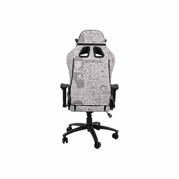 Alphaeon Tesoro x Tokidoki Limited Edition gaming chair Tonal tokidokiコラボモデルのゲーミングチェア|MJT700V2TK-T - 画像 (3)