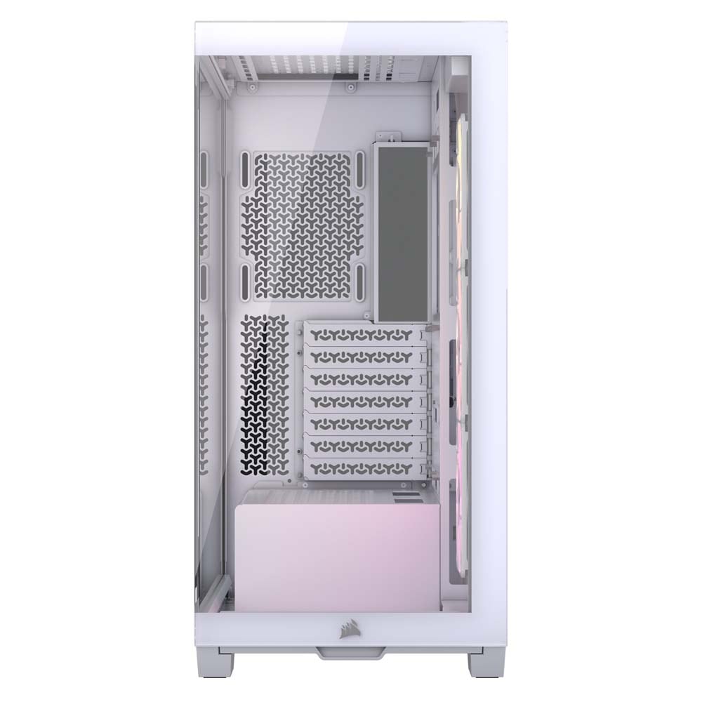 Corsair iCUE LINK 3500X RGB Tempered Glass Mid-Tower -White- ミドルタワー型PCケース ホワイト|CC-9011281-WW - 画像 (3)