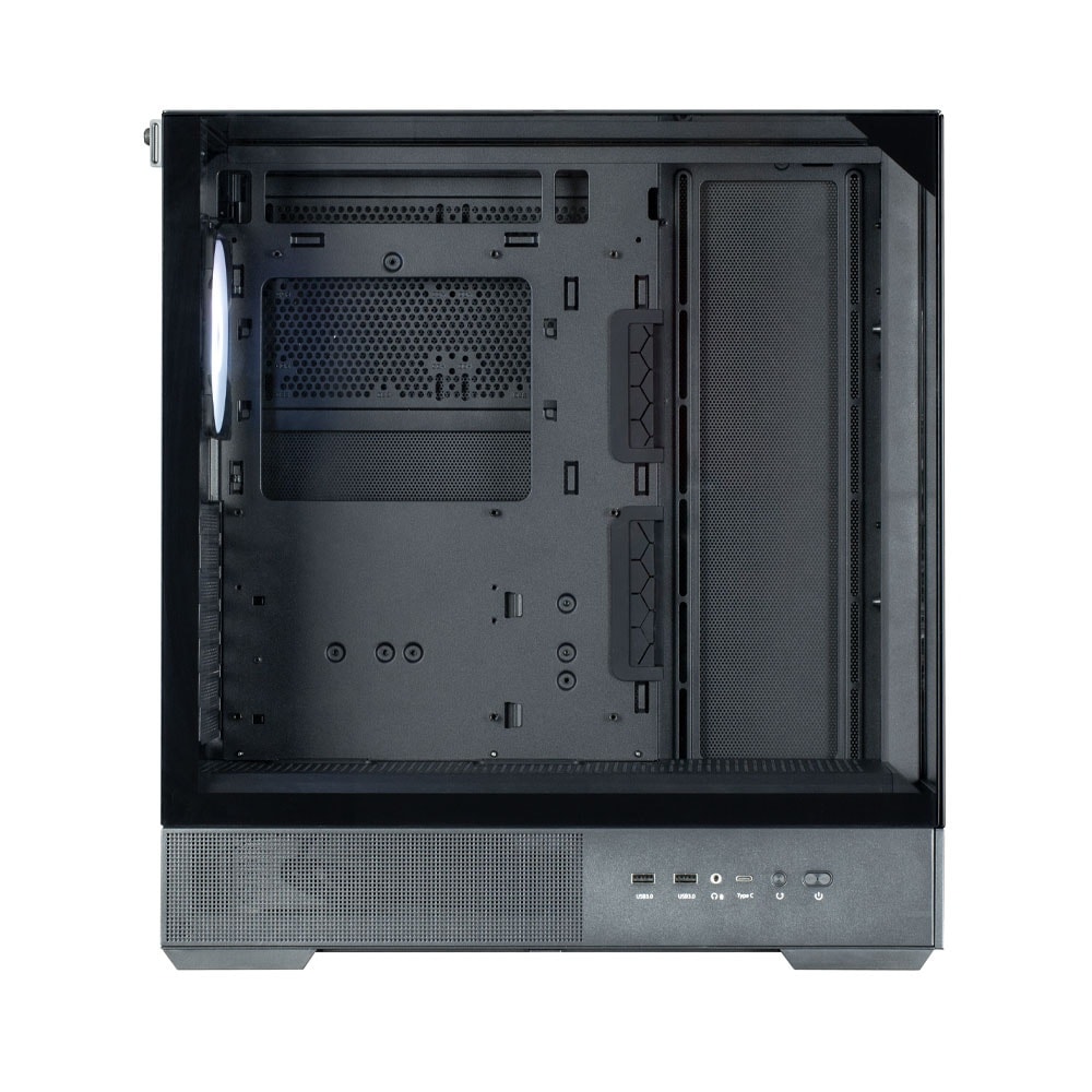 ZALMAN P40 Prism Black ミドルタワー型PCケース ブラック|P40 PRISM BLACK - 画像 (3)