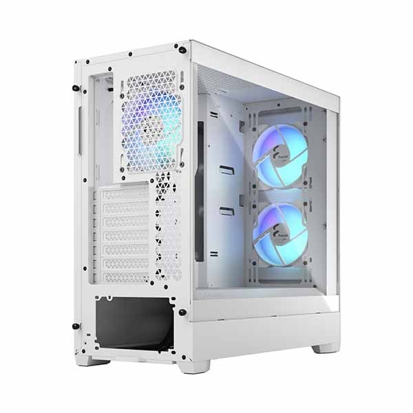 Fractal Design Pop Air RGB White TG Clear Tint ミドルタワー型PCケース ホワイト|FD-C-POR1A-01 - 画像 (3)