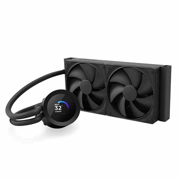 NZXT Kraken Plus 280 v2(Black) 280mm AIO液体クーラー 1.54インチLCD付き ブラック|RL-KN280-B2 - 画像 (3)