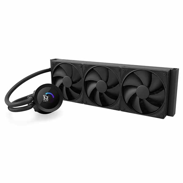 NZXT Kraken Plus 360 v2(Black) 360mm AIO液体クーラー 1.54インチLCD付き ブラック|RL-KN360-B2 - 画像 (3)