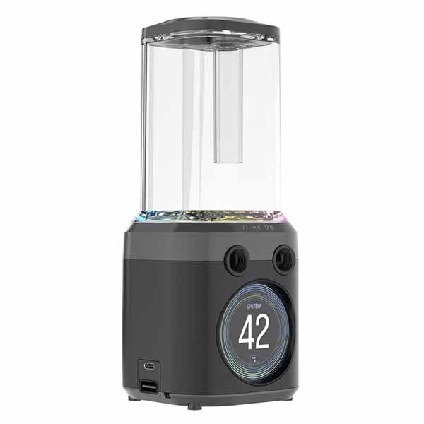 Corsair Hydro X Series iCUE LINK XD6 RGB ELITE LCD (Pump reservoir unit) カスタム水冷用ポンプ/リザーバーコンボ ブラック|CX-9040015-WW - 画像 (3)