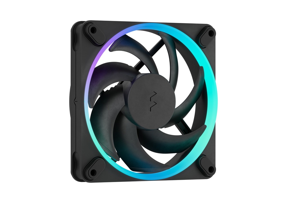 Fractal Design Momentum 12 RGB Black 120mm PCケースファン ブラック|FD-F-MR1-1201 - 画像 (3)