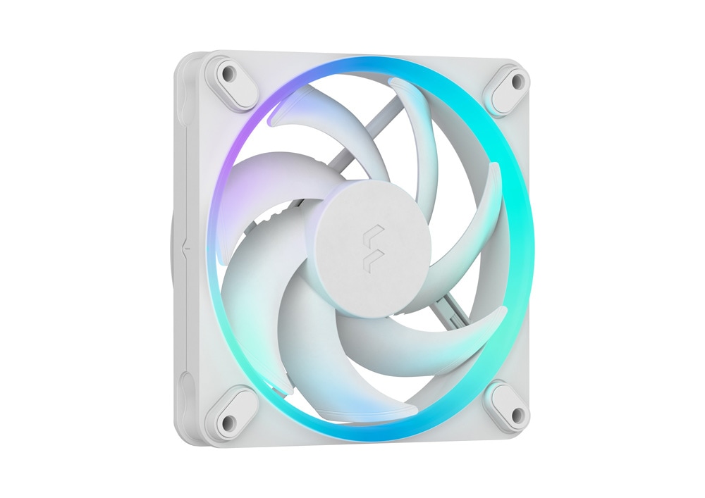 Fractal Design Momentum 12 RGB White 120mm PCケースファン ホワイト|FD-F-MR1-1202 - 画像 (3)