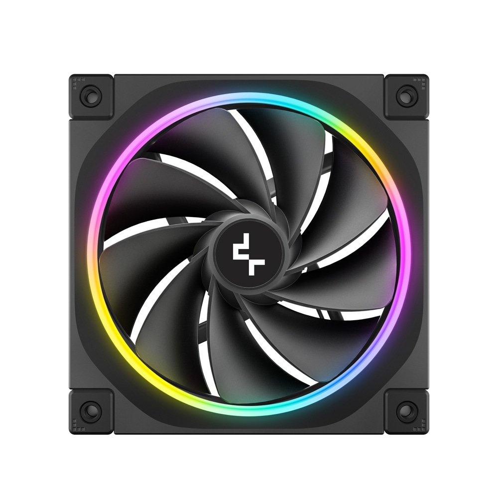 Deepcool FL12R-3 IN 1 PCケースファン 3個セット ブラック|R-FL12R-BKAPN3-G - 画像 (3)