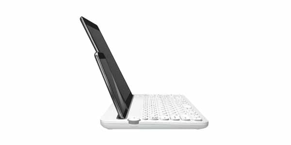 ロジクール Bluetooth マルチデバイスキーボード ホワイト K480WH|K480WH - 画像 (4)