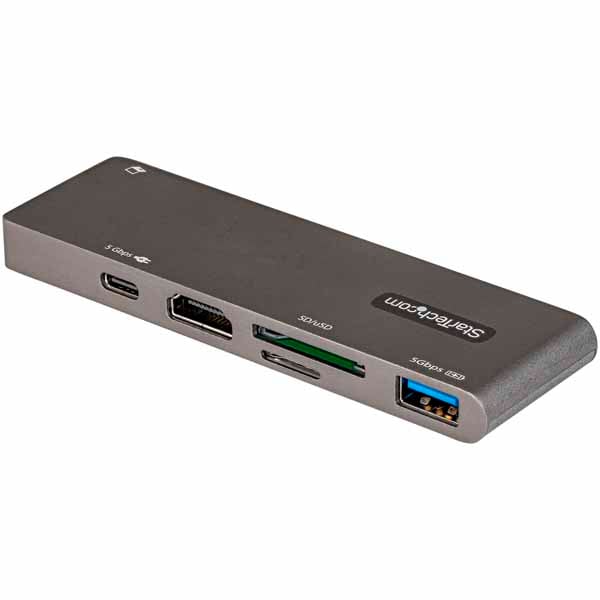 StarTech USB Type-Cマルチ変換アダプター/直挿しタイプ/MacBook Pro & Air対応|DKT30CMHSDPD - 画像 (2)