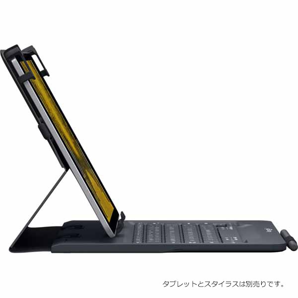 ロジクール UNIVERSAL FOLIO uK1050 Bluetooth搭載キーボードケース(9~10インチApple、Android、Windowsタブレット用)|UK1050BK - 画像 (4)