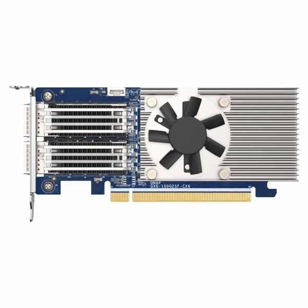 QNAP 100G2SF-CX6 低遅延の2ポート超高速100GbEネットワーク拡張カード - 画像 (2)